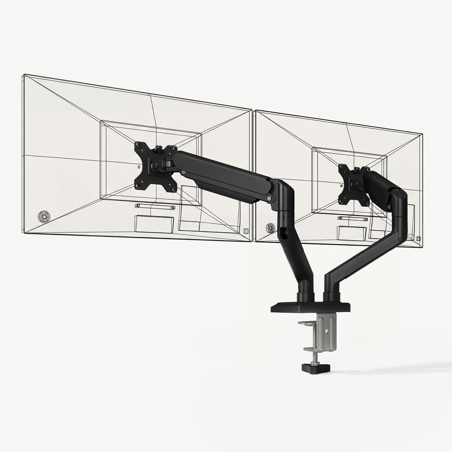 Esslinger Dual Monitorarm